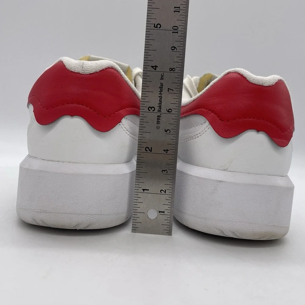New Balance Mens 7 Shoes CT302 White True Red CT302LH Athletic Sneakers Platform